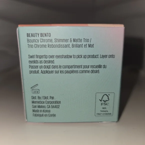 Kaja Beauty Bento Eyeshadow Trio - Peach Madeline - Picture 5 of 7